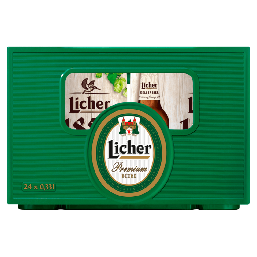 Licher 1854 Kellerbier 24x0,33l